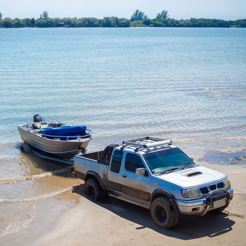 Boat Trailer Required
